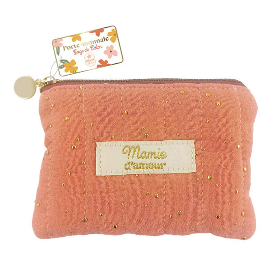 Porte monnaie mamie