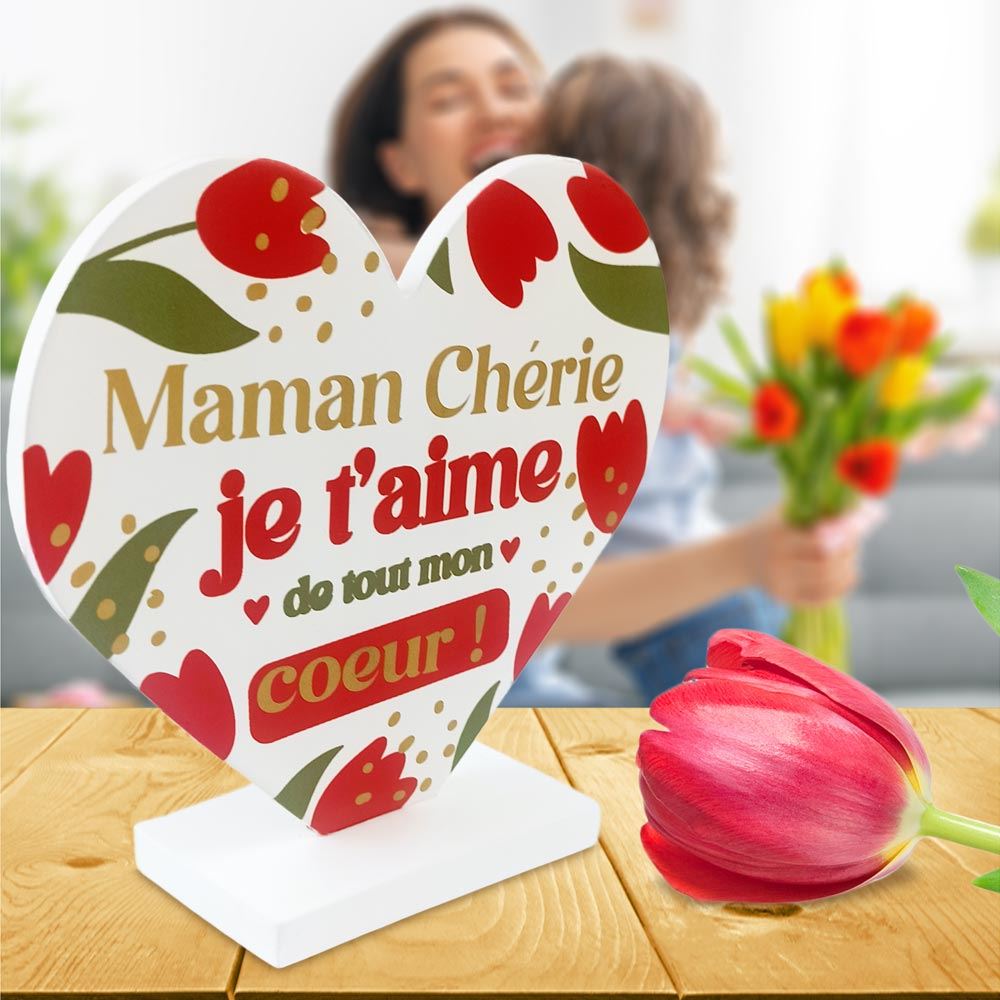 Plaque déco maman