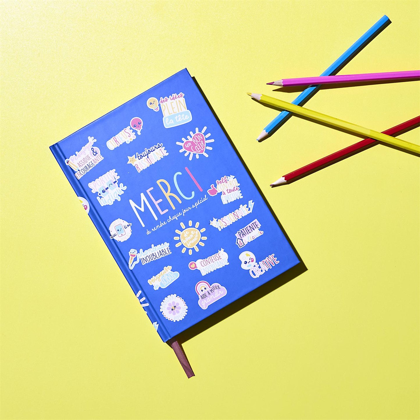 Coffret carnet et stylo Merci