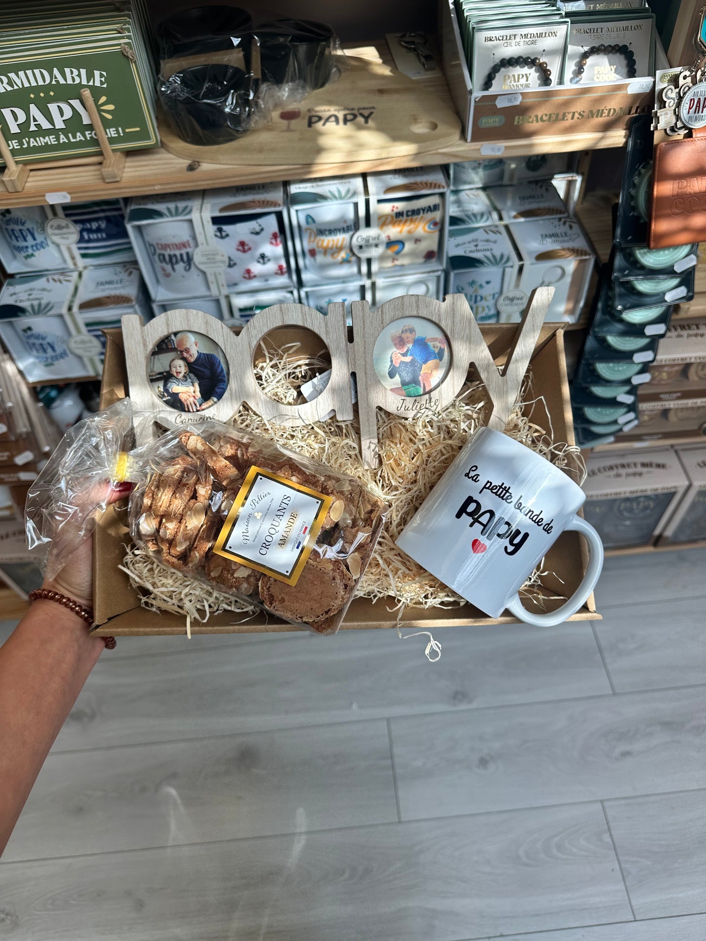 Coffret Cadre et mug personnalisé papy