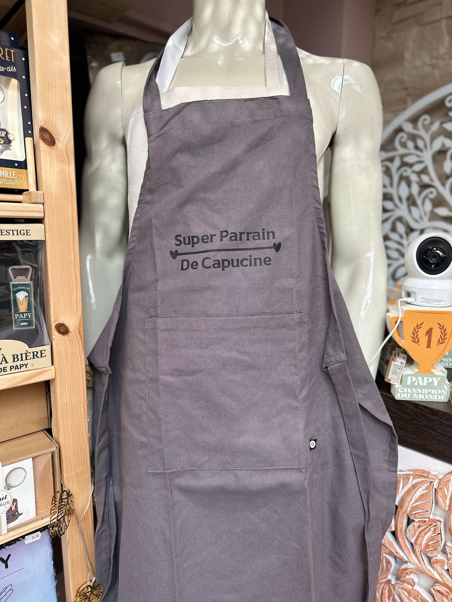 Tablier personnalisé parrain