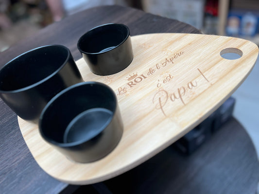 Plateau apéro papa