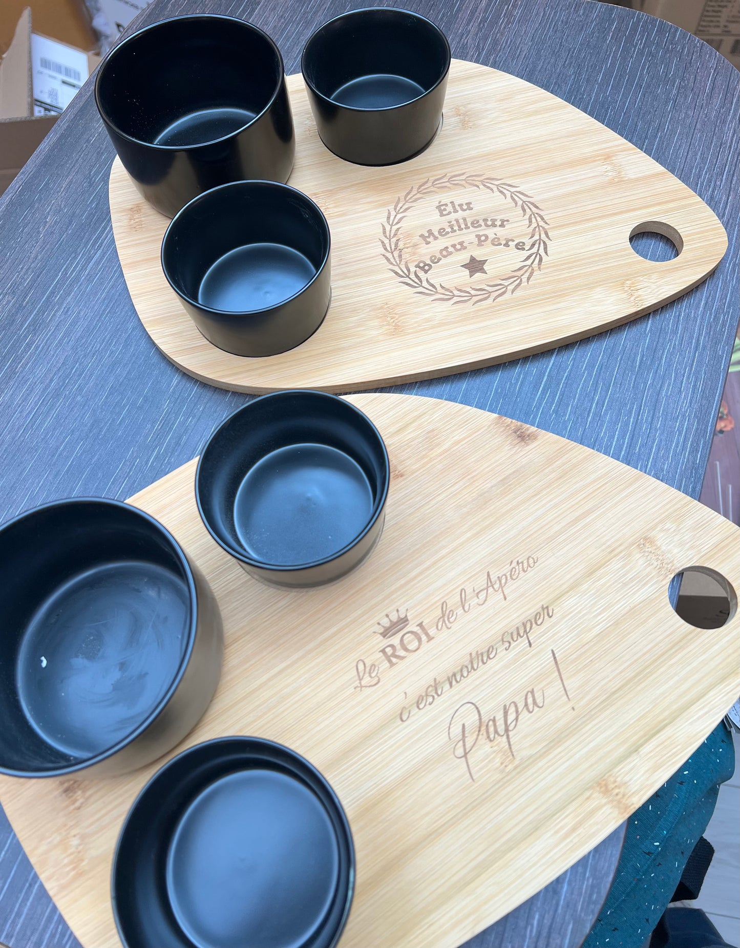 Plateau apéro papa