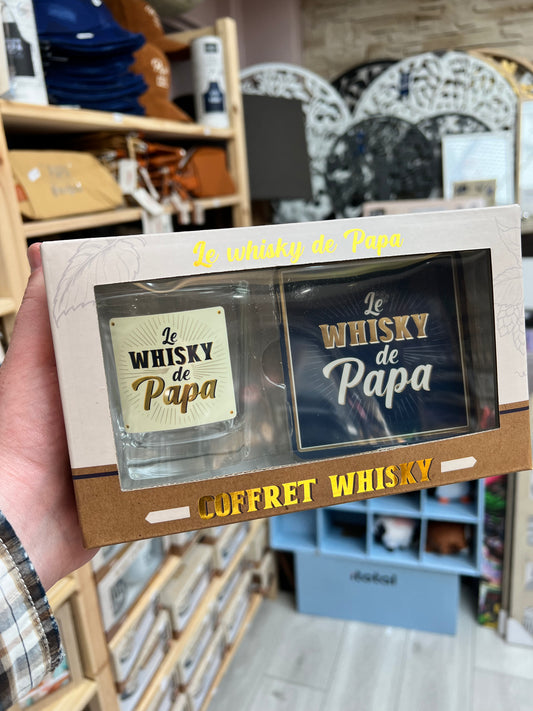 Coffret whisky papa