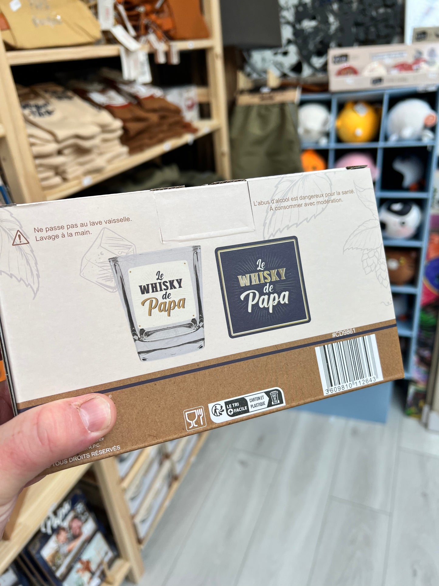 Coffret whisky papa