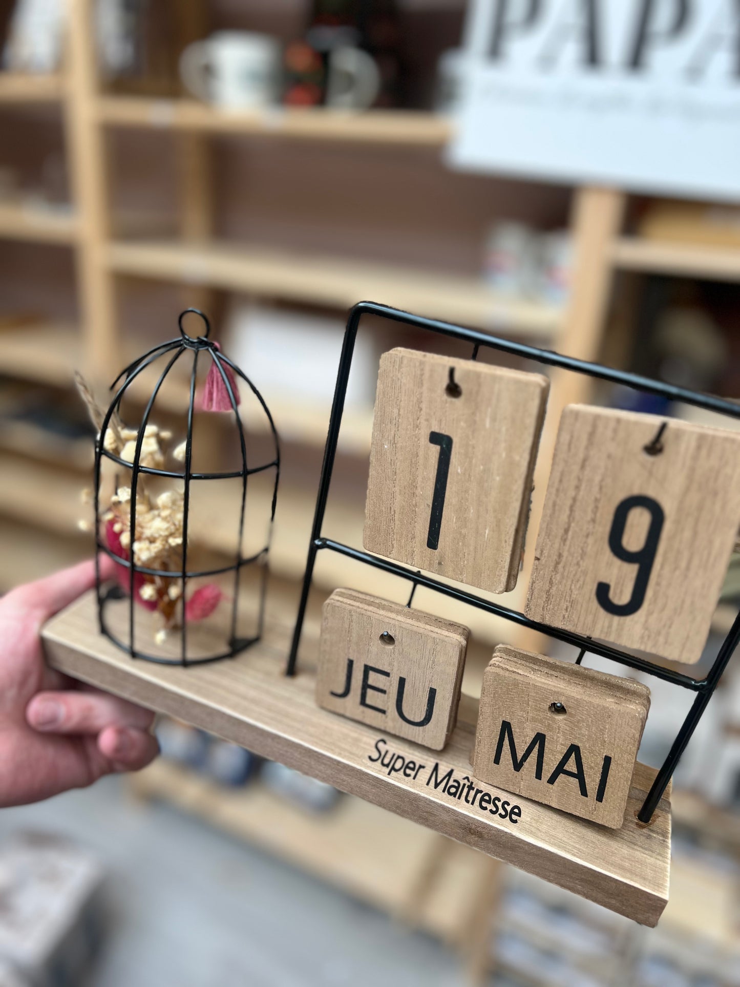 Calendrier Maîtresse
