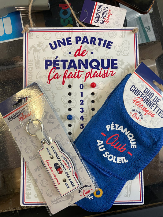 Coffret Pétanque