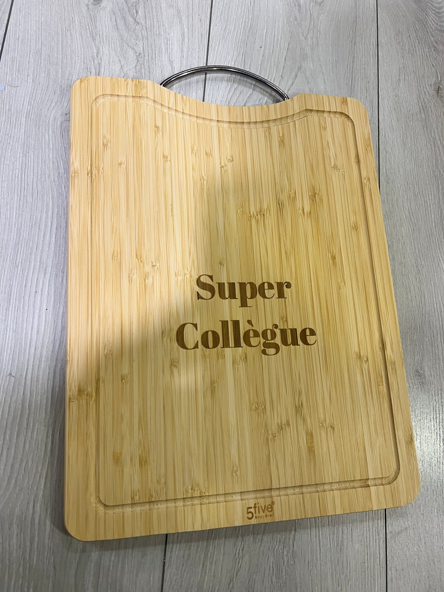 Planche a découper super collègue