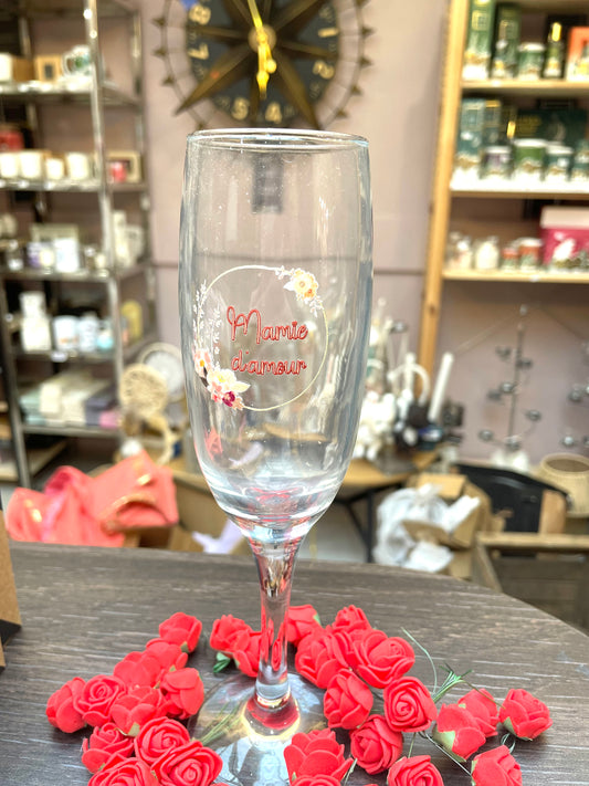 COUPE DE CHAMPAGNE MAMIE D'AMOUR