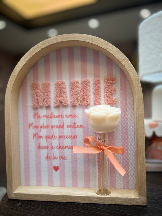 Décoration mamie avec fleurs parfumée