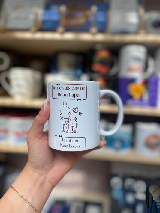 Mug beau père papa bonus