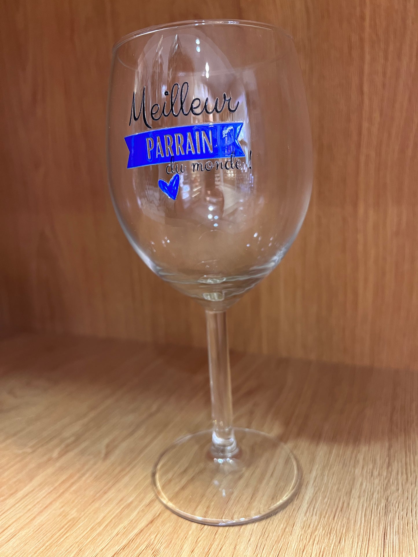 Verre vin parrain