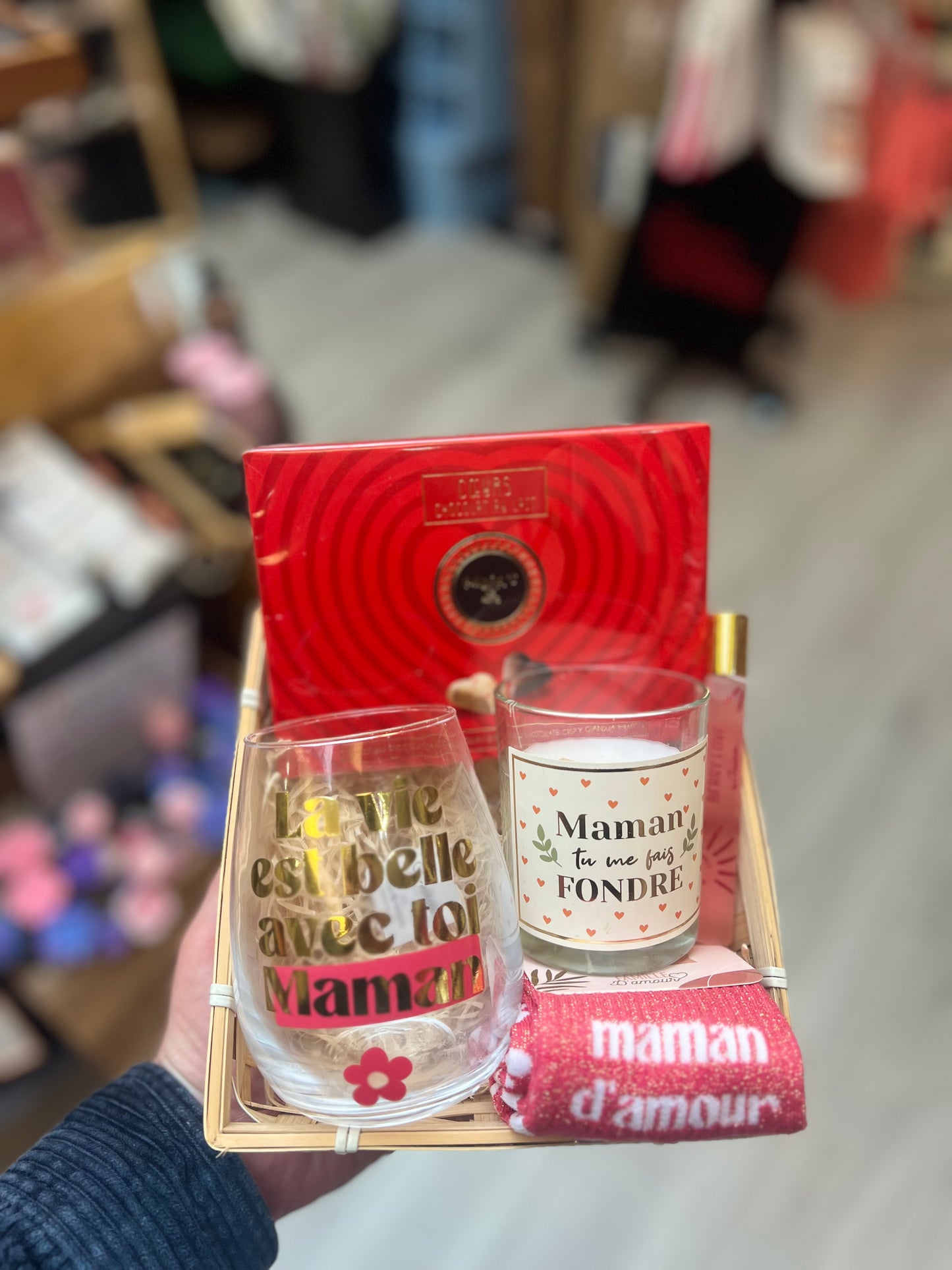 Coffret maman chocolat