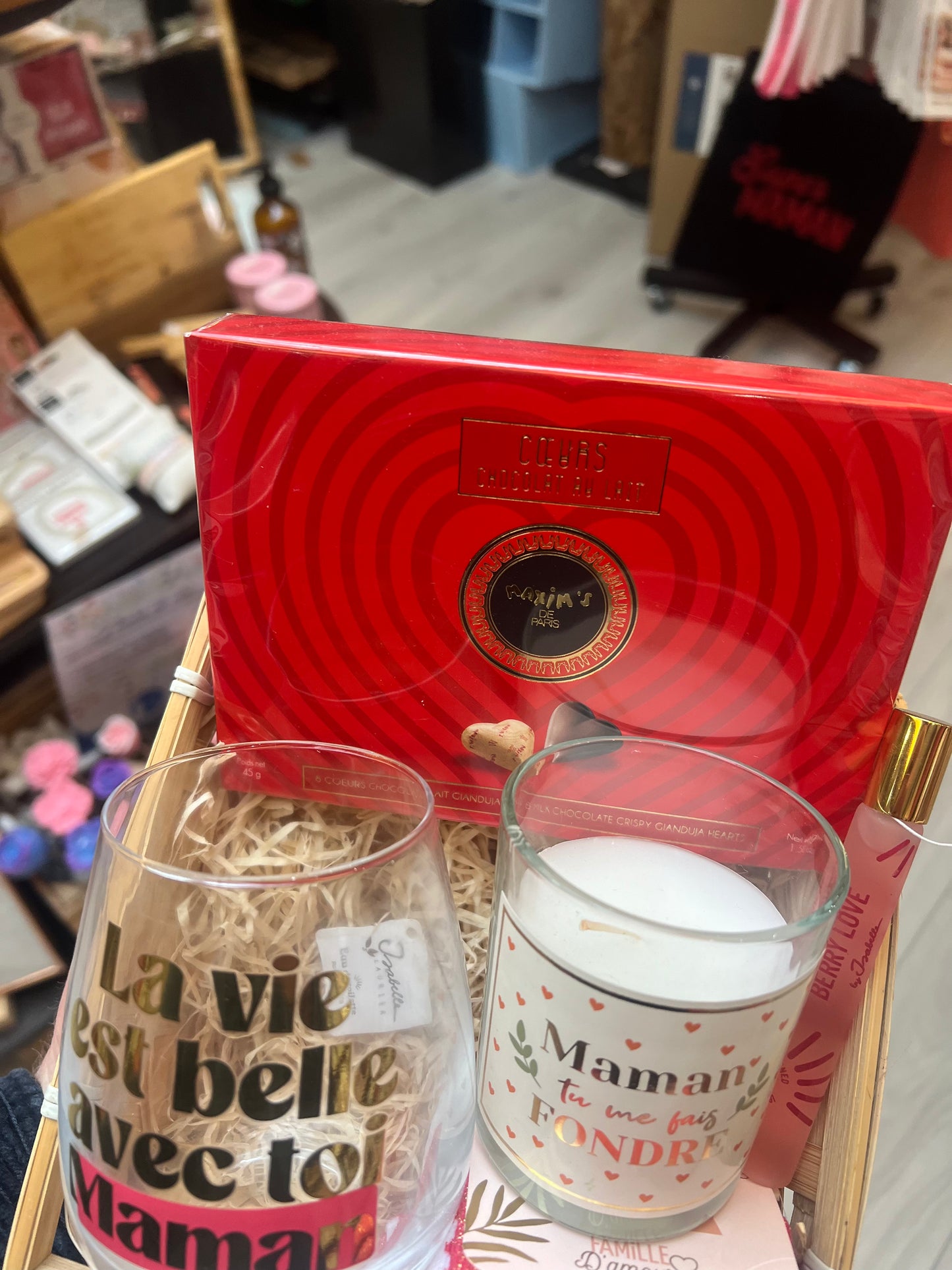Coffret maman chocolat