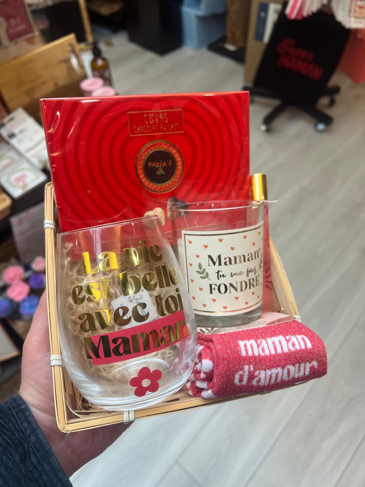 Coffret maman chocolat
