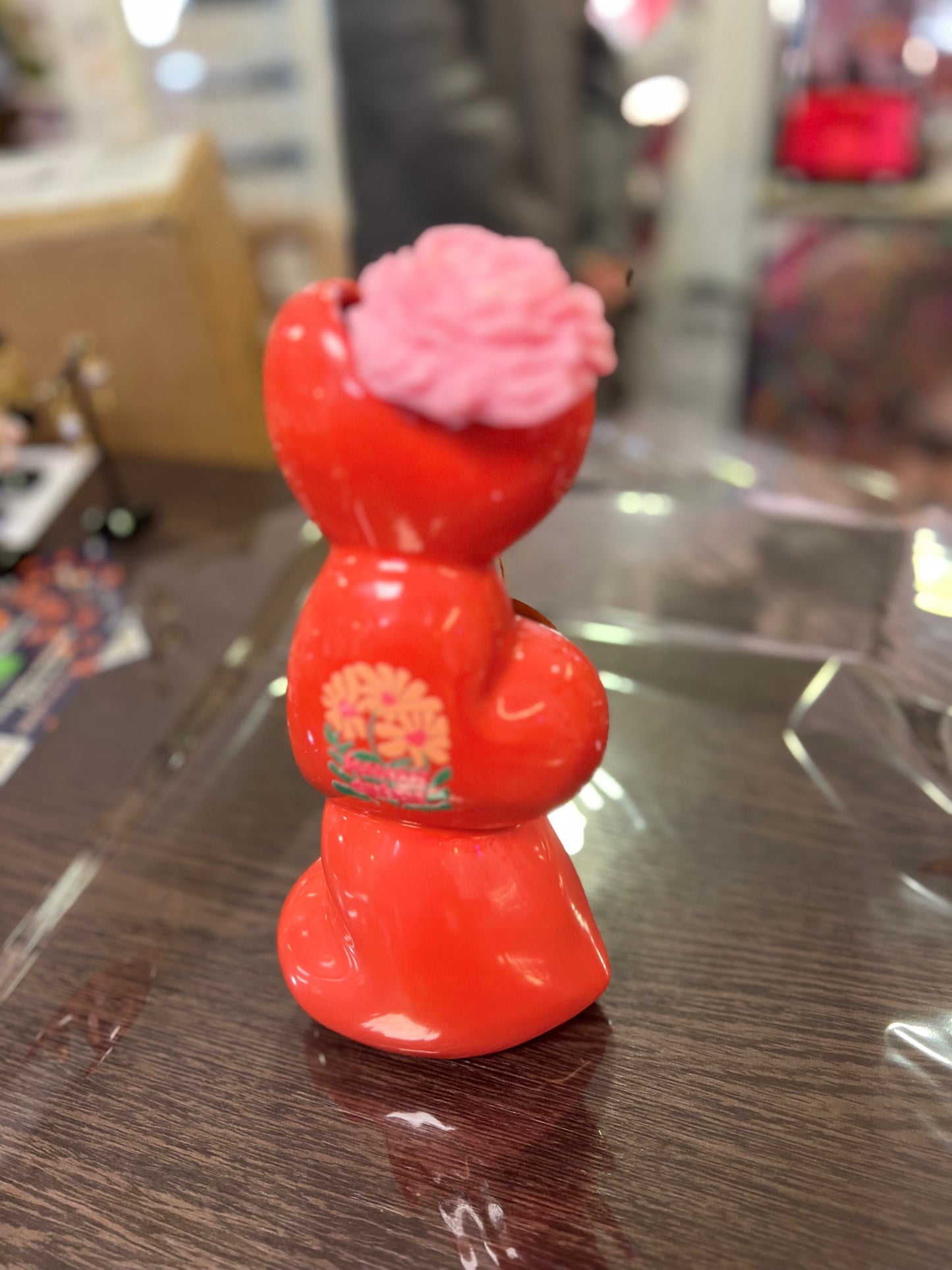 Vase coeur maman