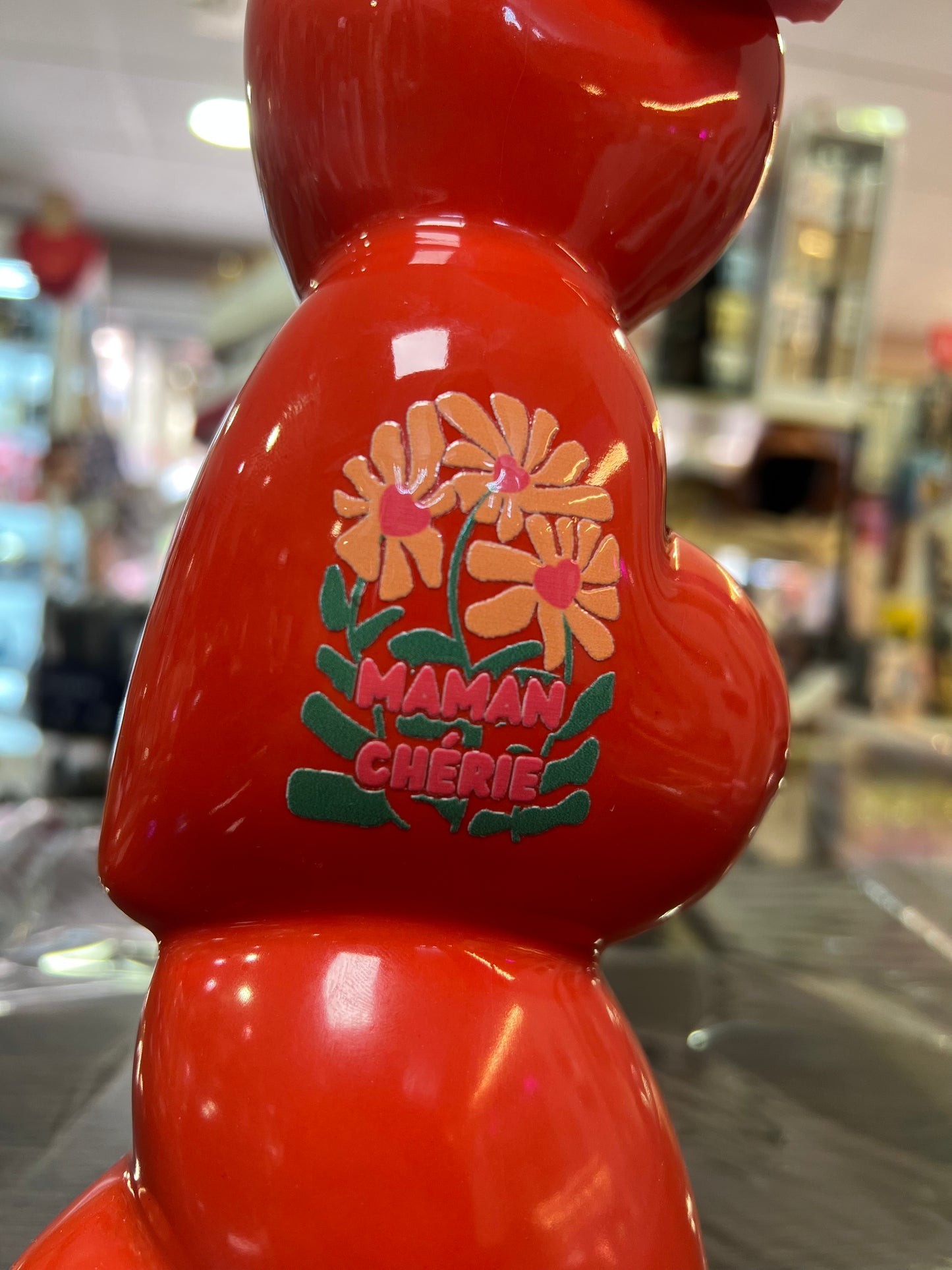 Vase coeur maman