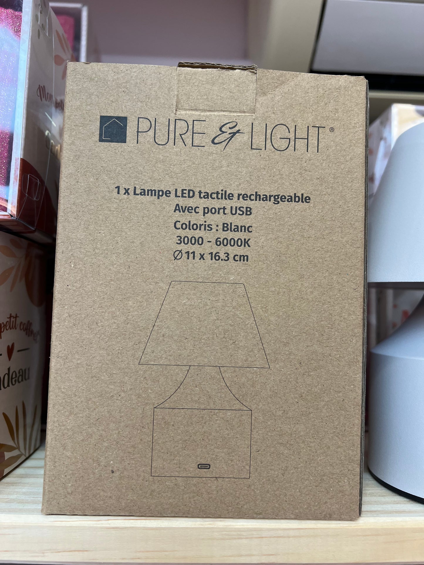 Lampe tactile maman