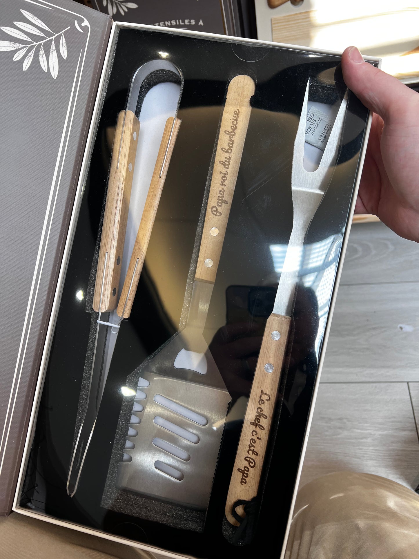 Coffret barbecue personnalisé papa