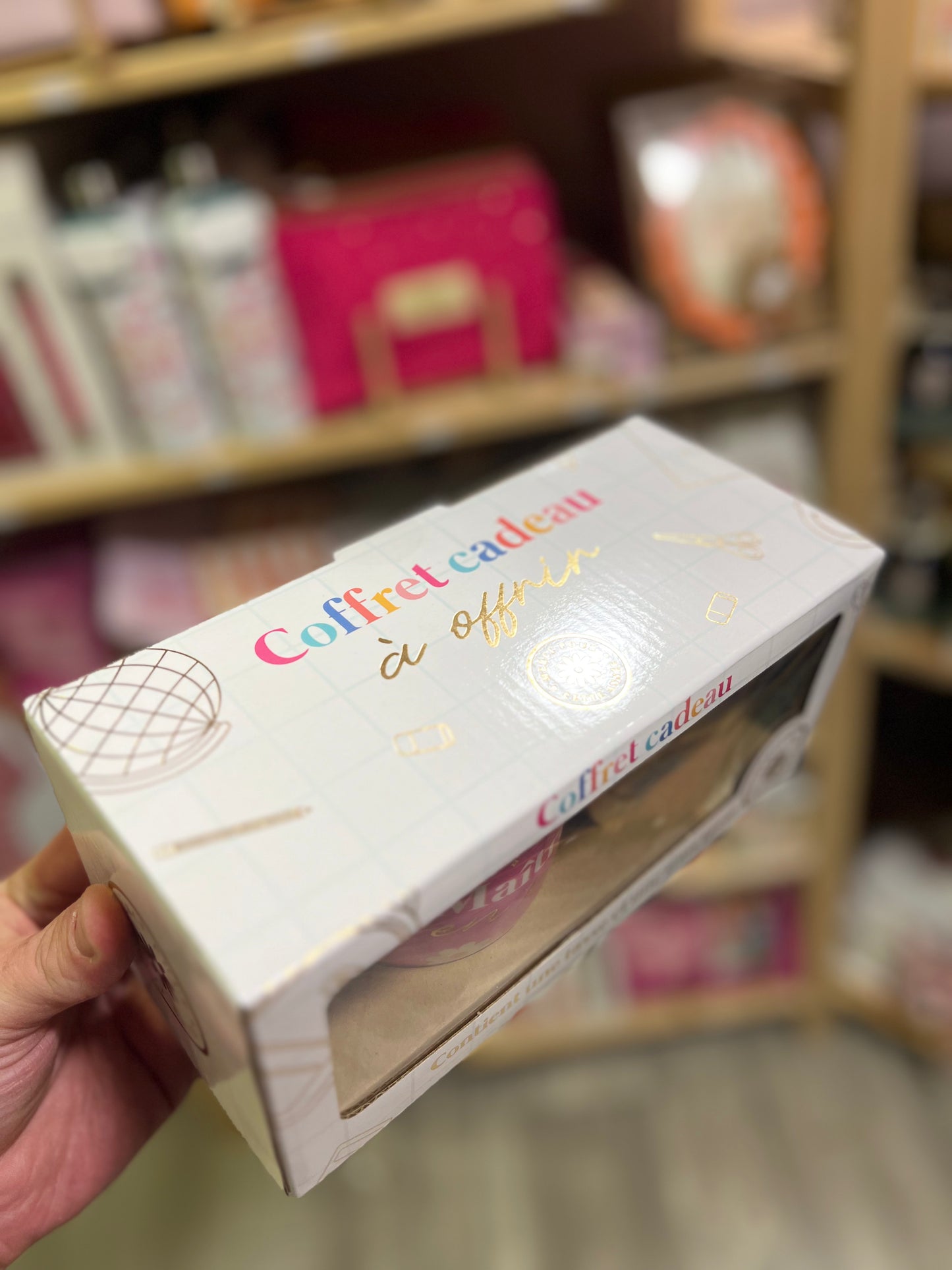 Coffret tasse et sous tasse maîtresse