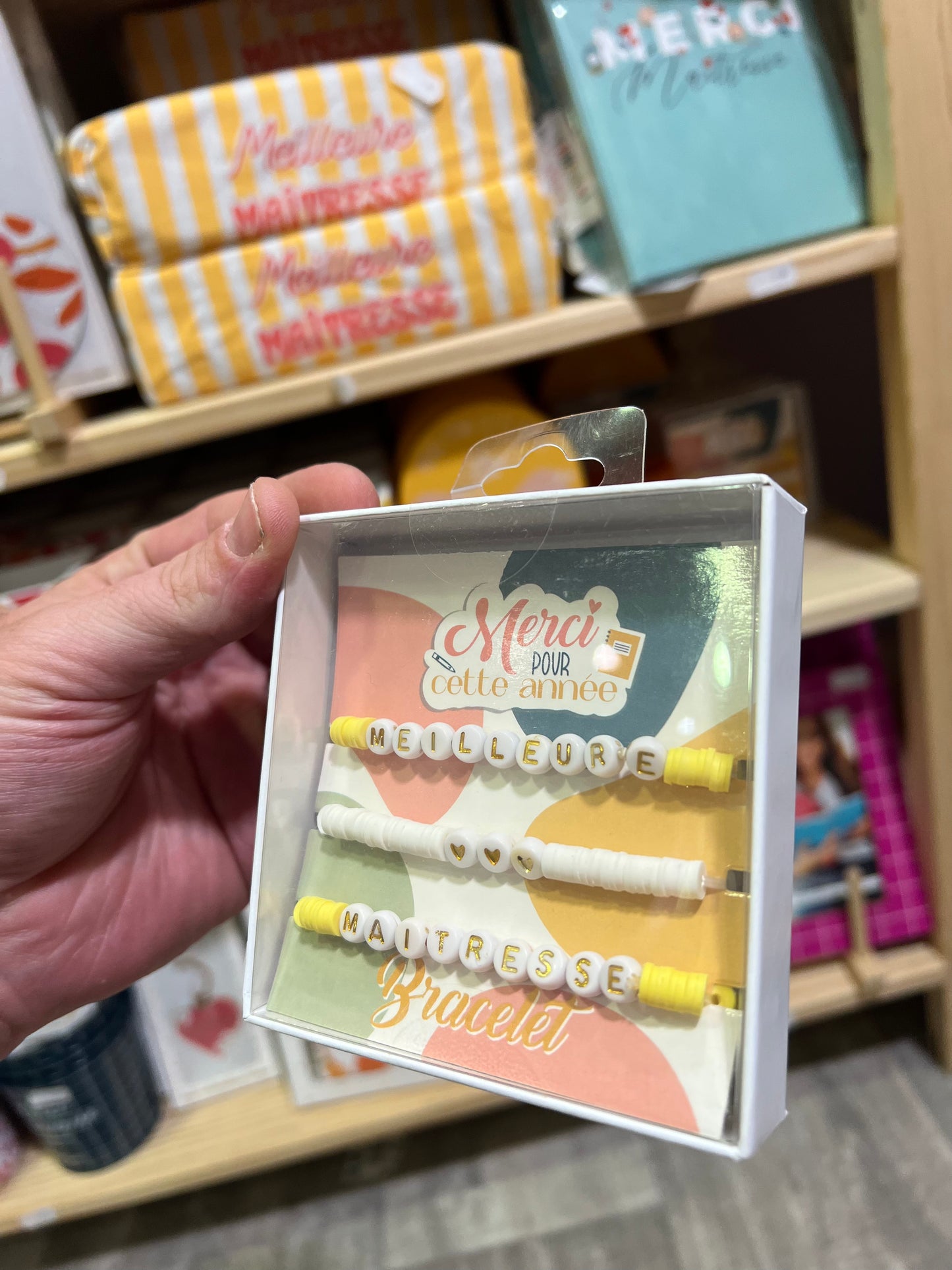 Coffret 3 bracelets maitresse