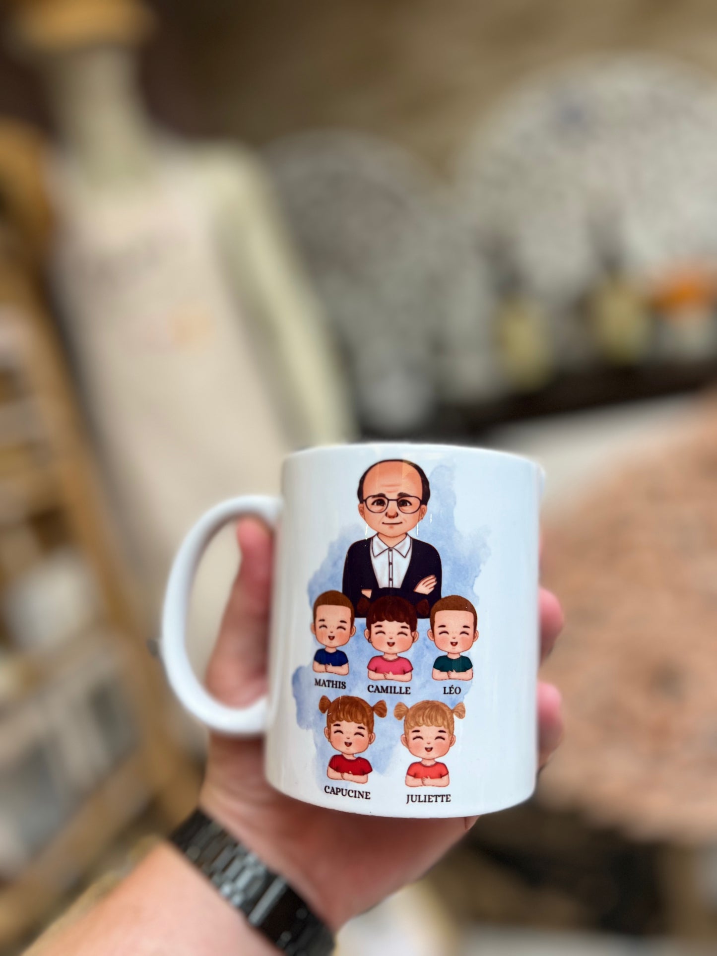 Mug Papy Personnalisé – Cadeau Fête des Grands-Pères