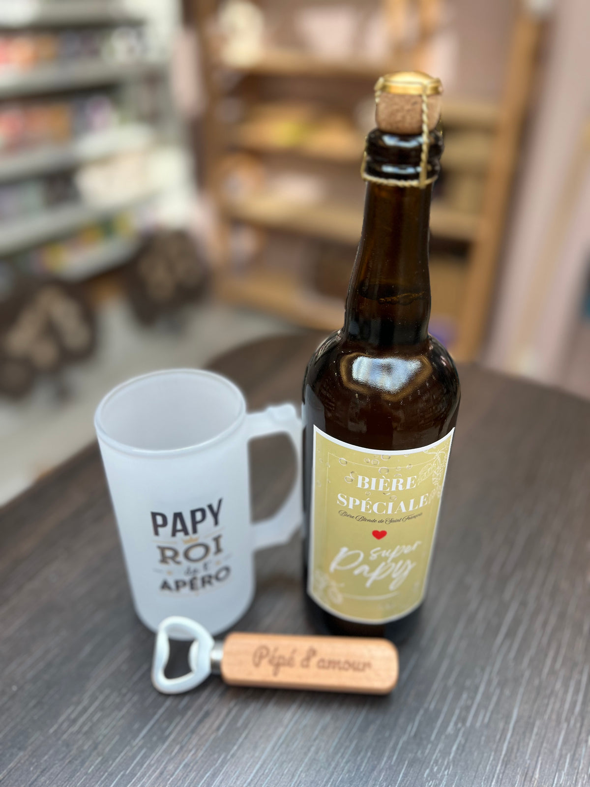 Coffret Biere chope papy