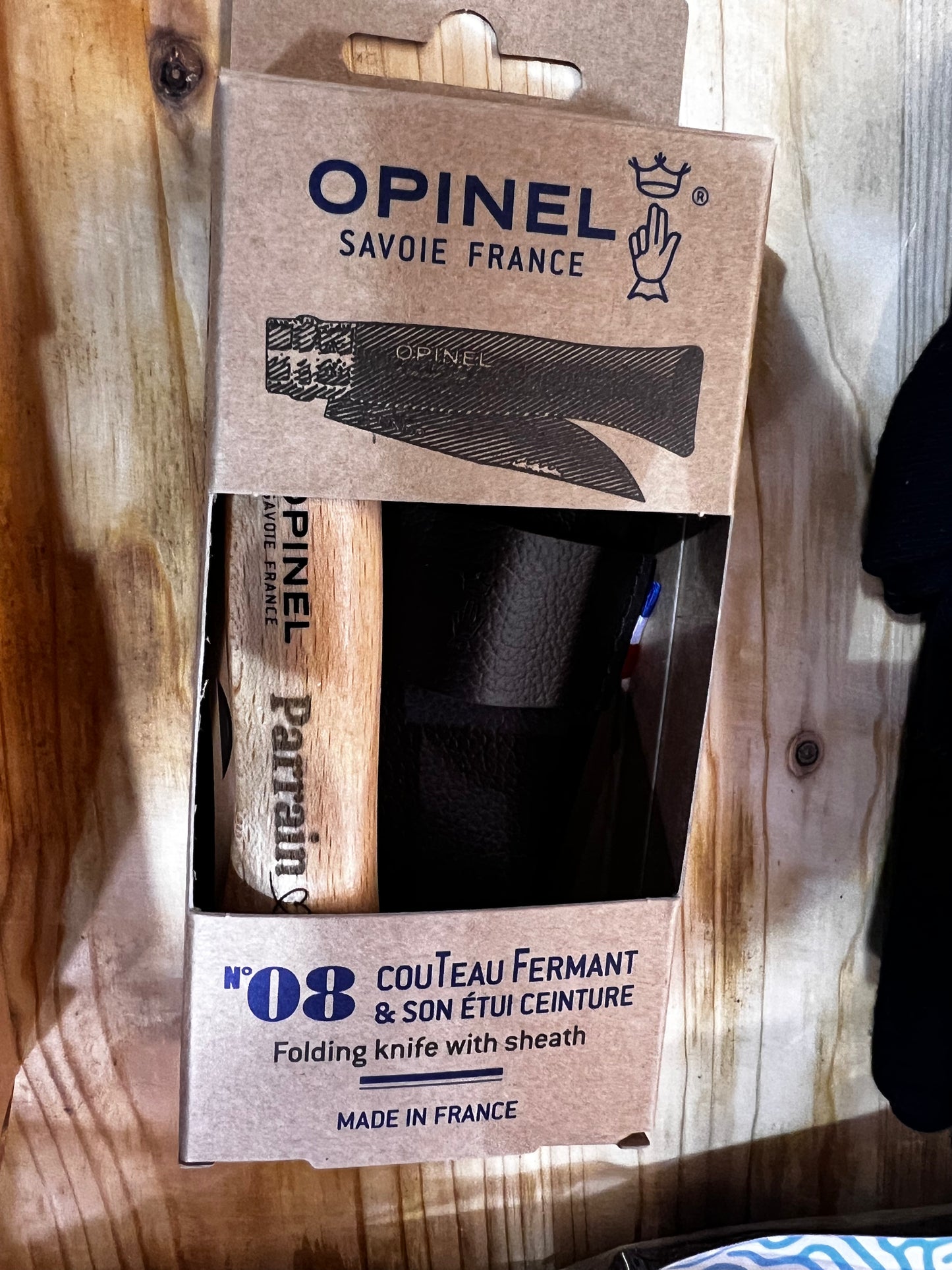 Coffret opines personnalisé parrain