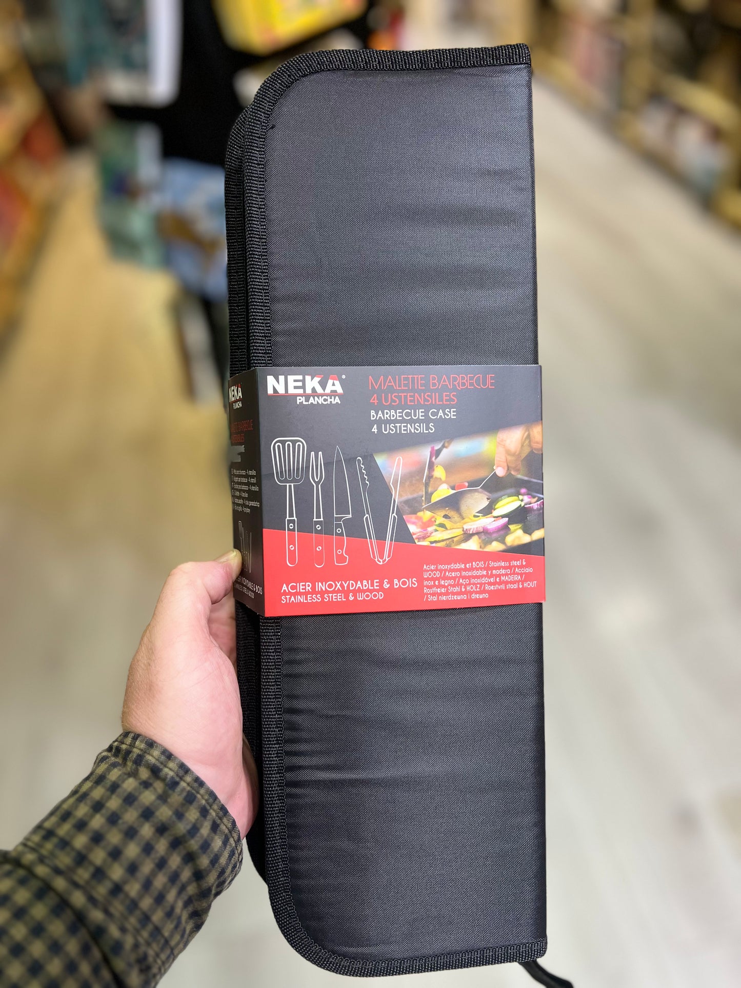 Set barbecue personnalisé parrain