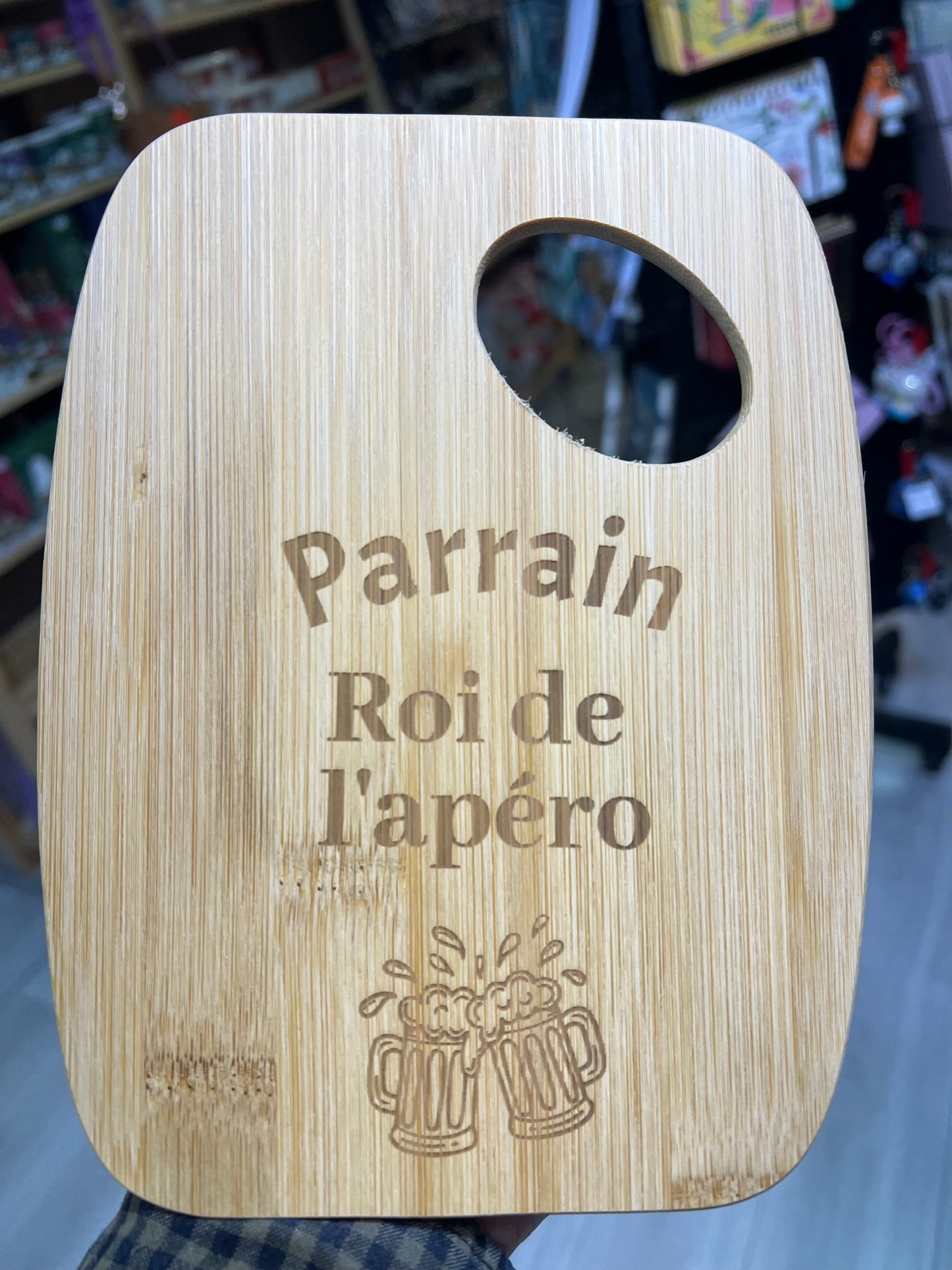 Grande Planche personnalisée parrain