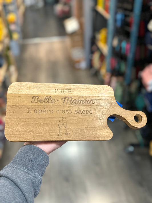 Planche personnalisée Belle-maman