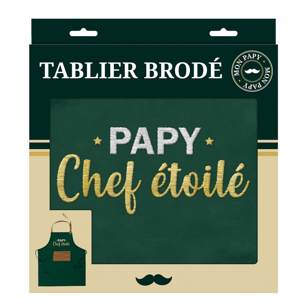 TABLIER PAPY CHEF ÉTOILÉ