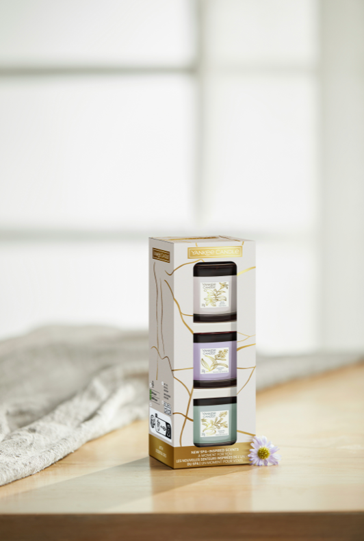 Coffret 3 mini bougies Petits luxes