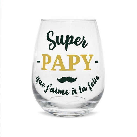 Verre rond super Papy