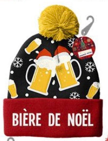 BONNET DE NOËL "BIÈRE DE NOËL"