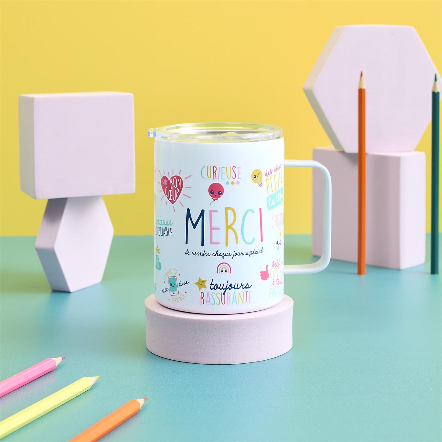 Mug de transport merci