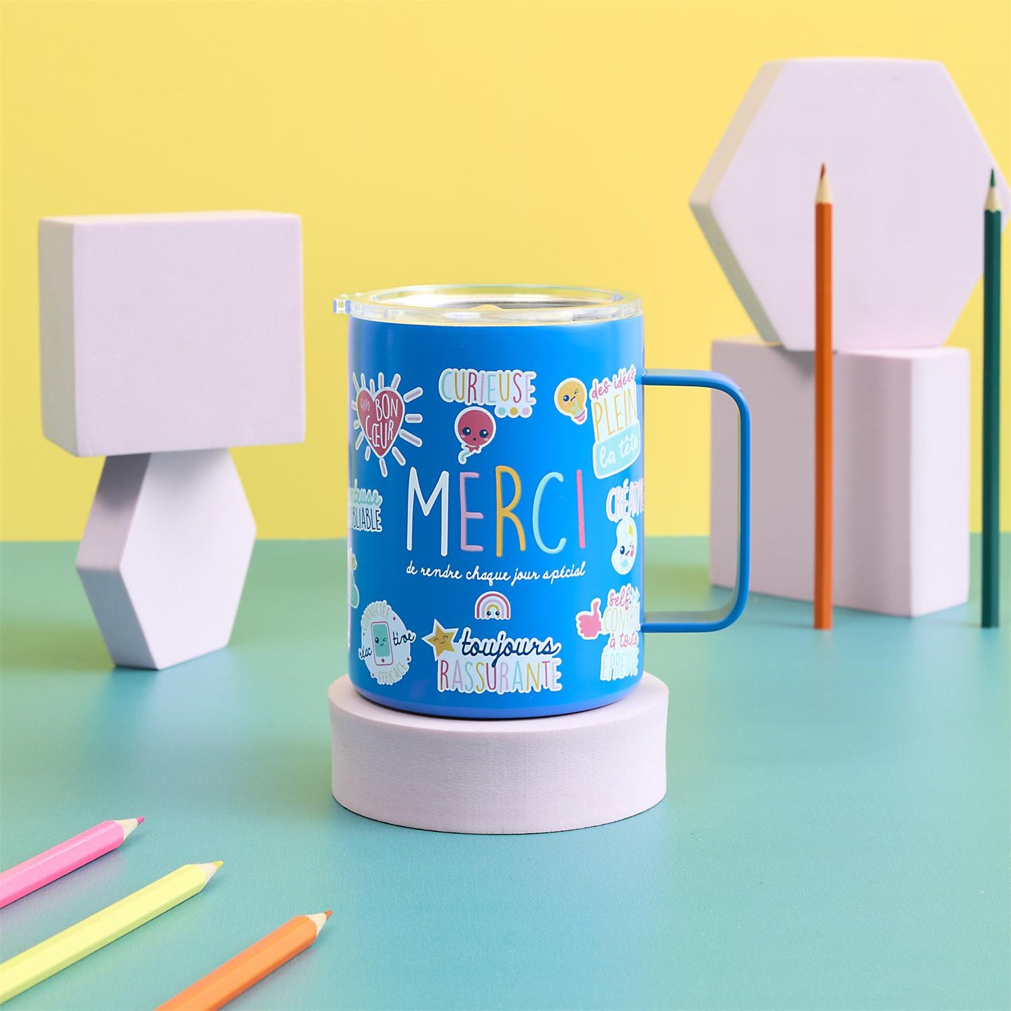 Mug de transport merci