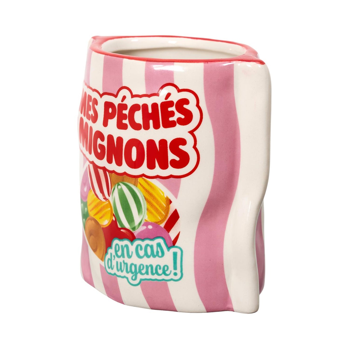 Pot céramique bonbons