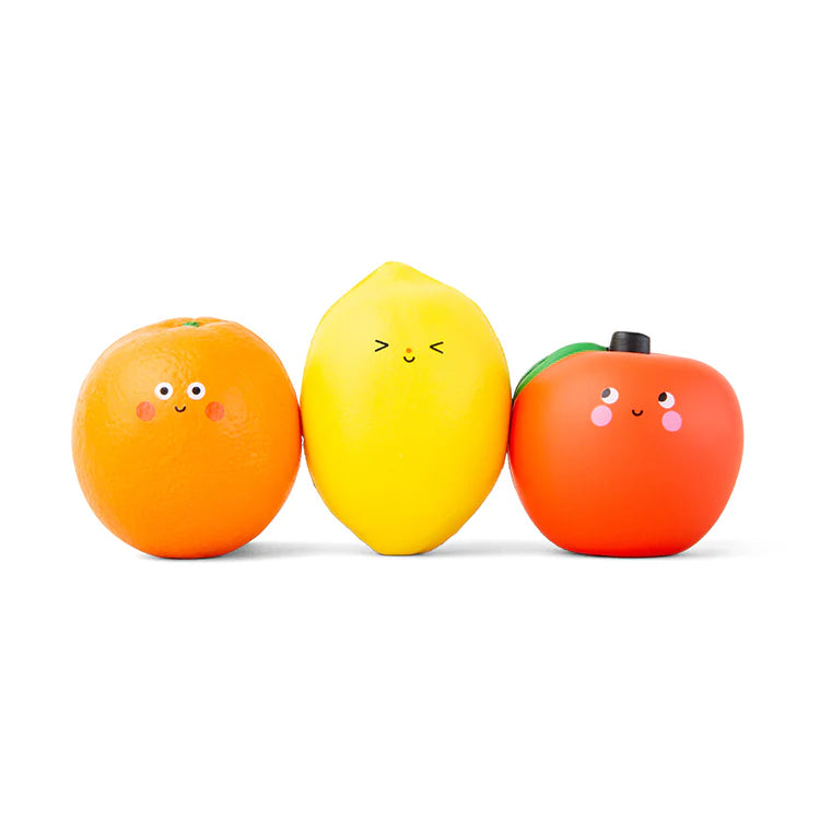Balle anti stress fruit