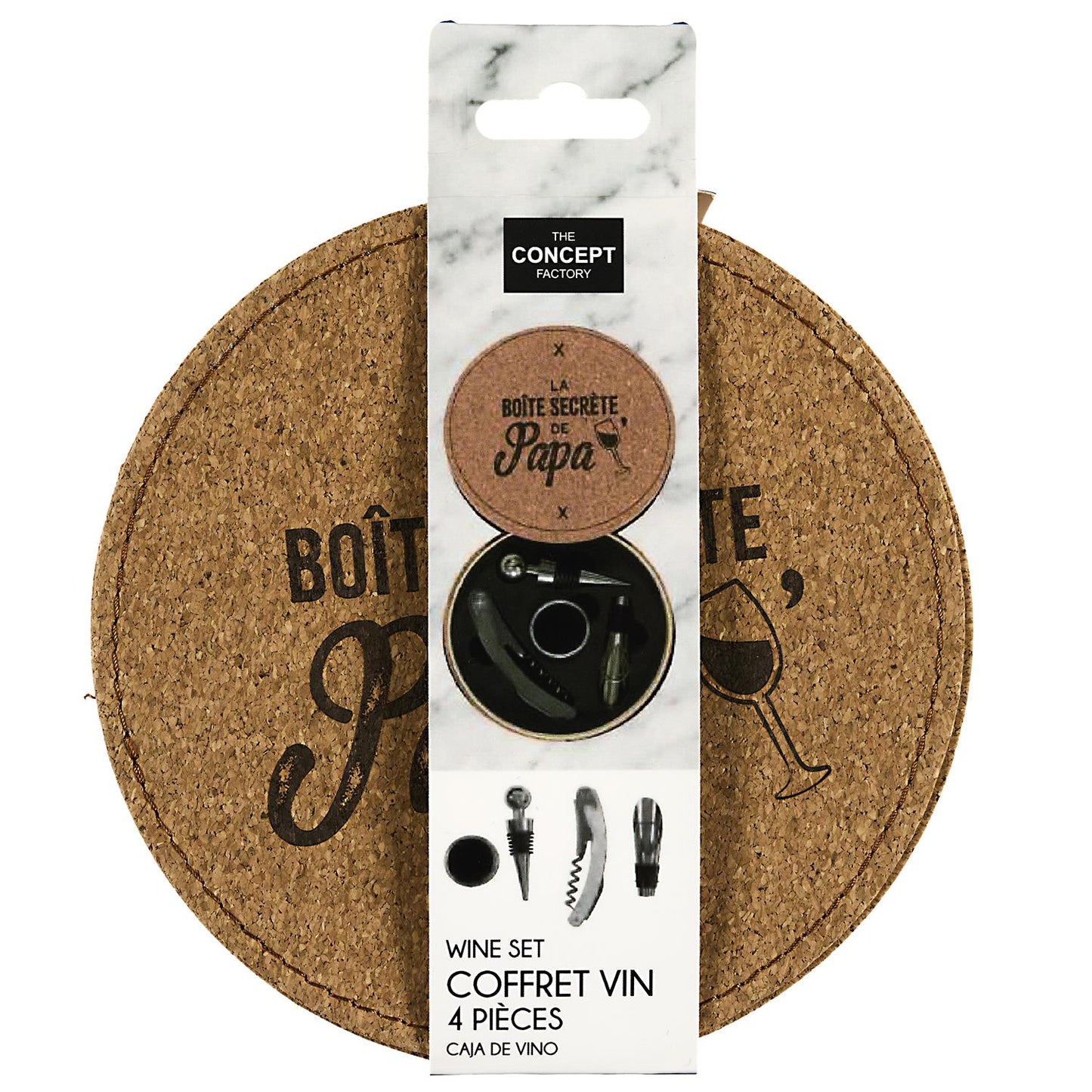 Coffret vin papa