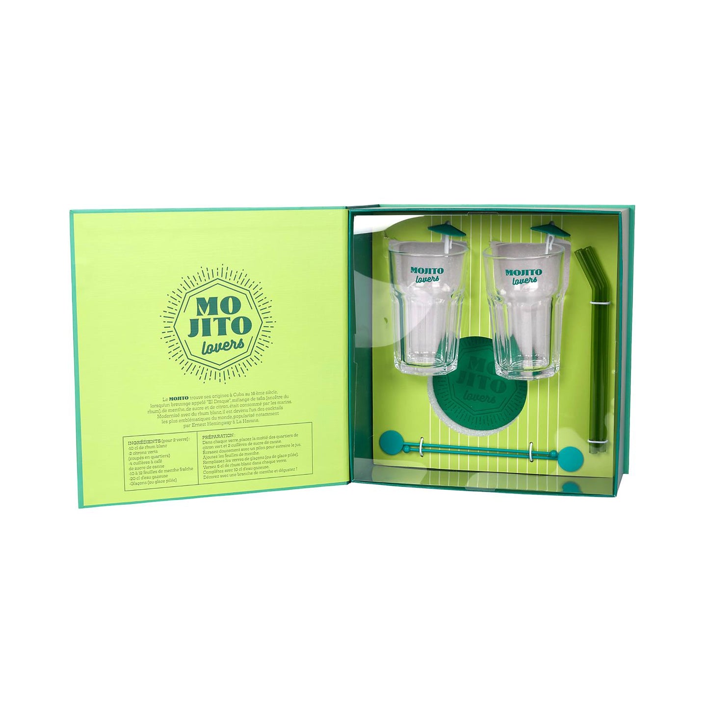 Coffret mojito 10 pièces