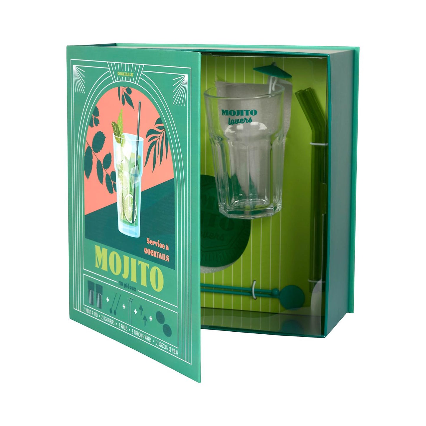 Coffret mojito 10 pièces