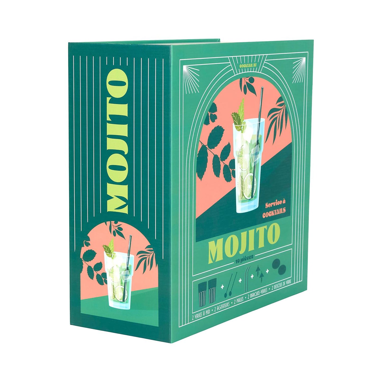 Coffret mojito 10 pièces