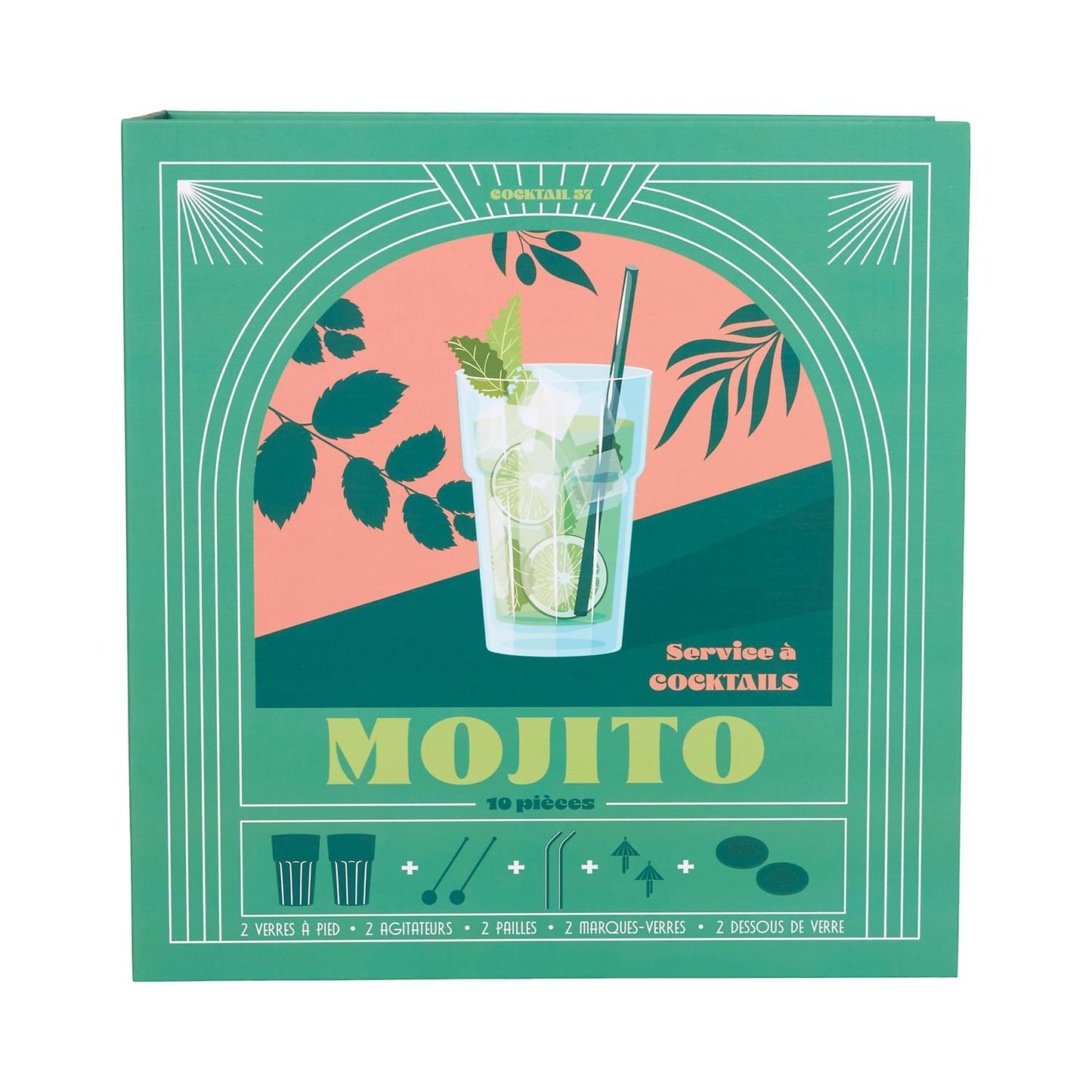 Coffret mojito 10 pièces