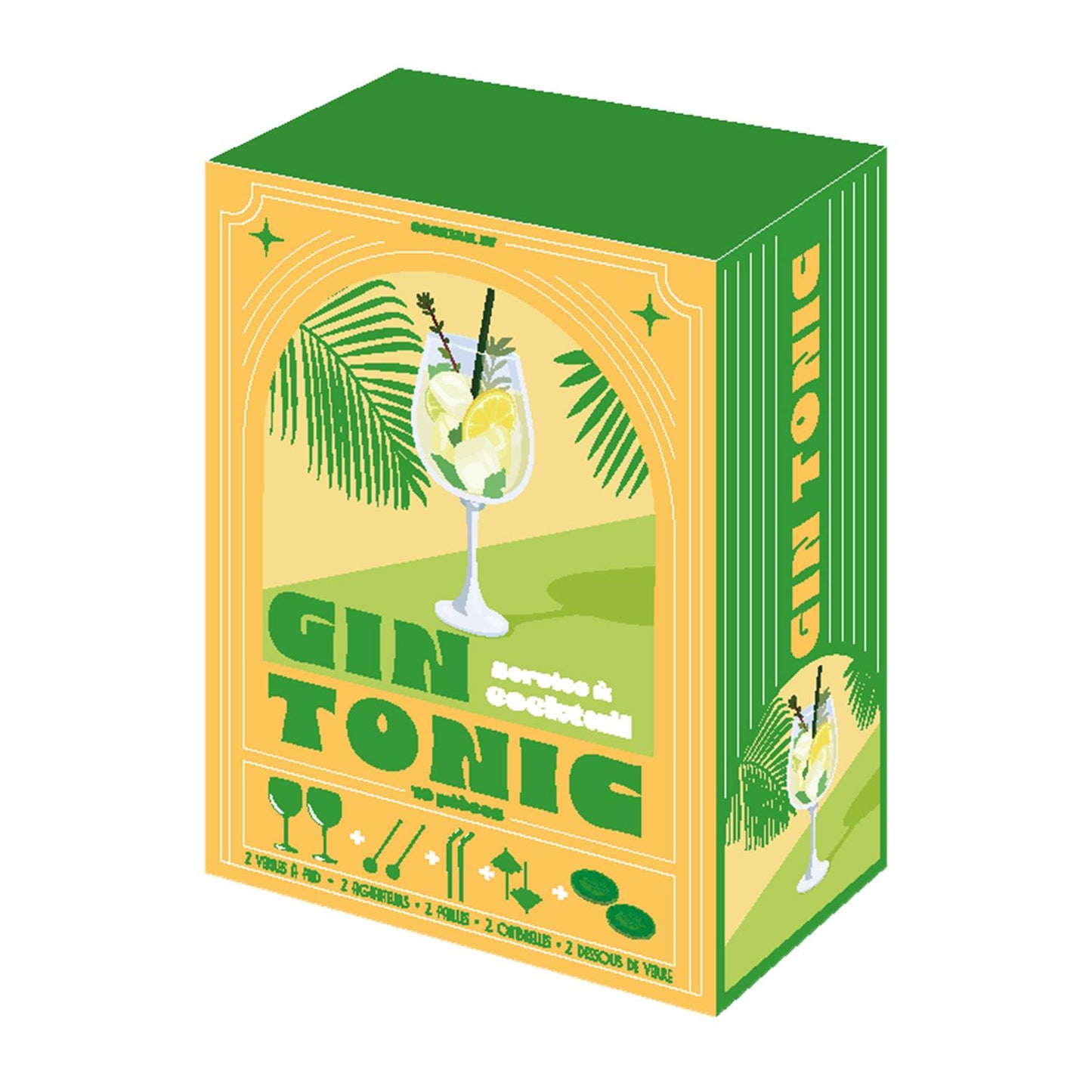 Coffret Gin Tonic 10 pièces