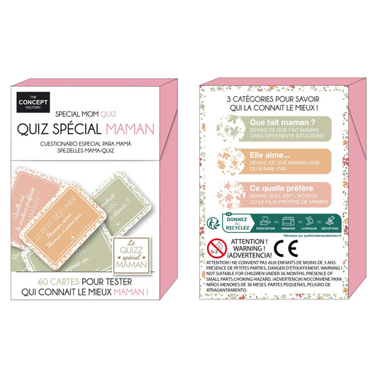 Jeu quizz de la meilleure maman