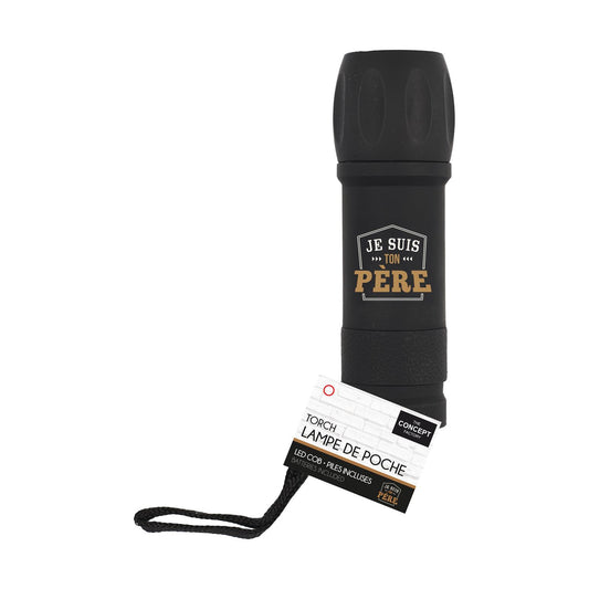 Lampe torche papa