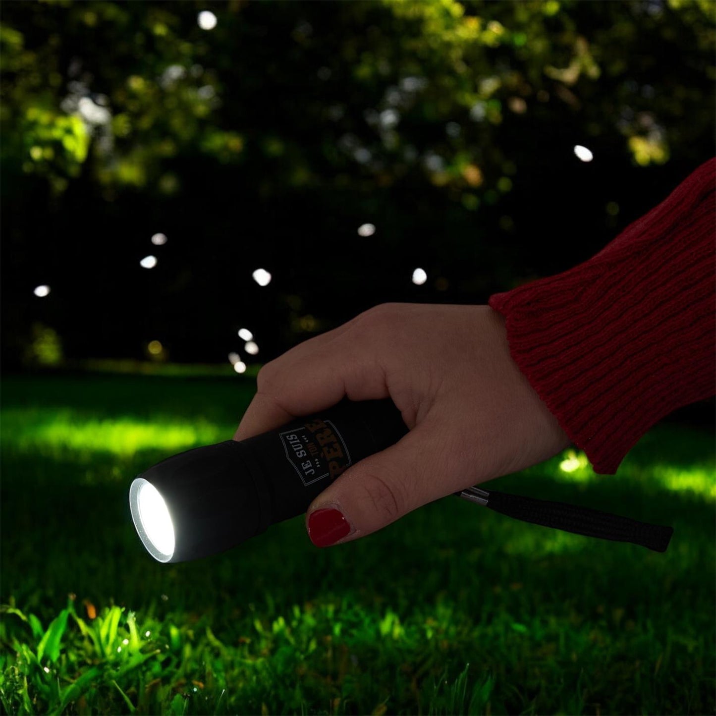 Lampe torche papa