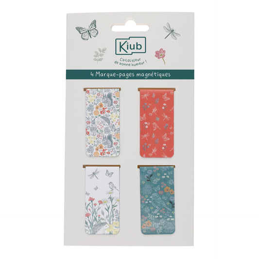 Marque pages magnétiques jardin des merveilles