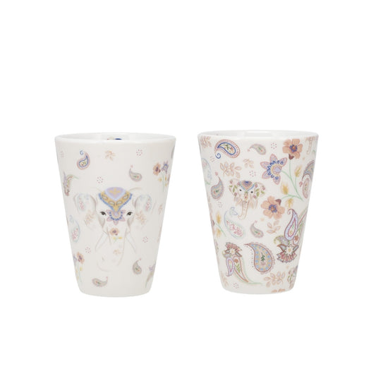 Set 2 tasses expresso porcelaine